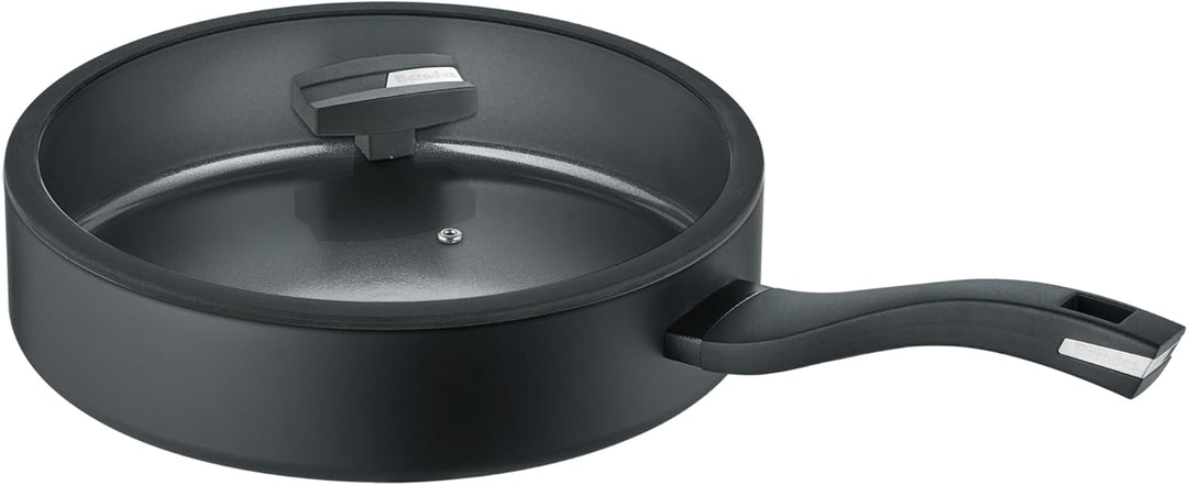 Berndes Pfanne 24 cm, b.green Alu Recycled Induction, Schmorpfanne hergestellt zu 100% aus recycelte