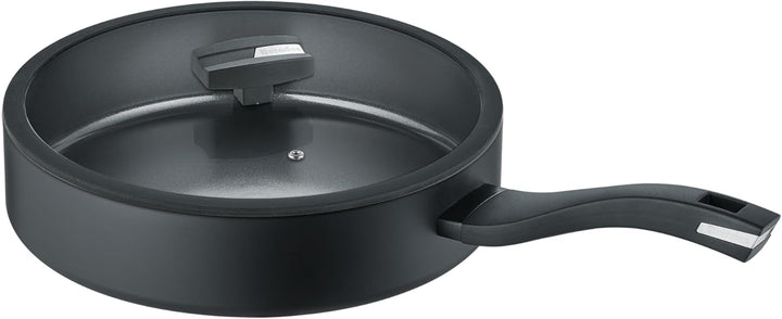 Berndes Pfanne 24 cm, b.green Alu Recycled Induction, Schmorpfanne hergestellt zu 100% aus recycelte