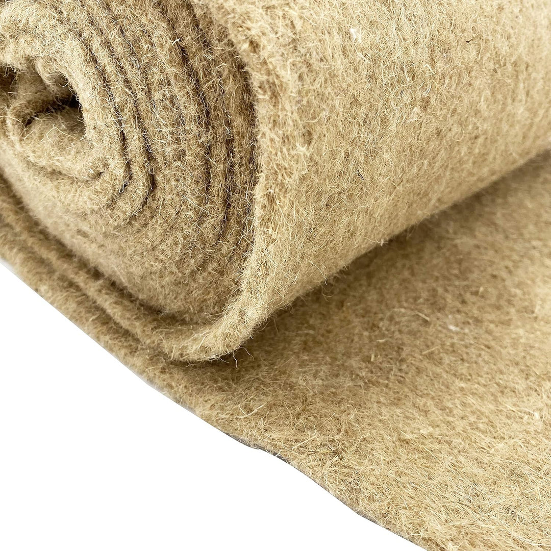 WormBox ﻿﻿Bodenmatten für Käfige (Nagetiere/Kaninchen) 100% Hanf in Rollen von 25 m x 54 cm, hohe Di