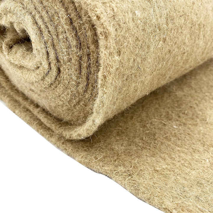 WormBox ﻿﻿Bodenmatten für Käfige (Nagetiere/Kaninchen) 100% Hanf in Rollen von 25 m x 54 cm, hohe Di