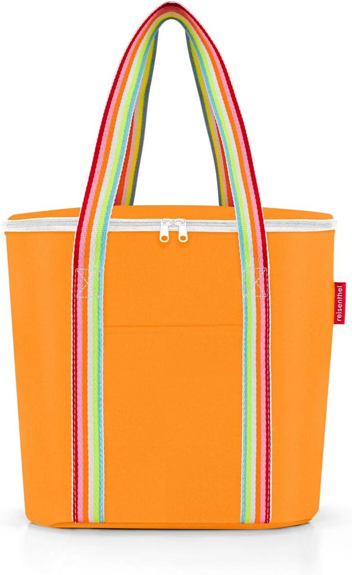 reisenthel thermoshopper pop Mandarin – Kühltasche für den Einkauf oder das Picknick mit 2 Trageriem