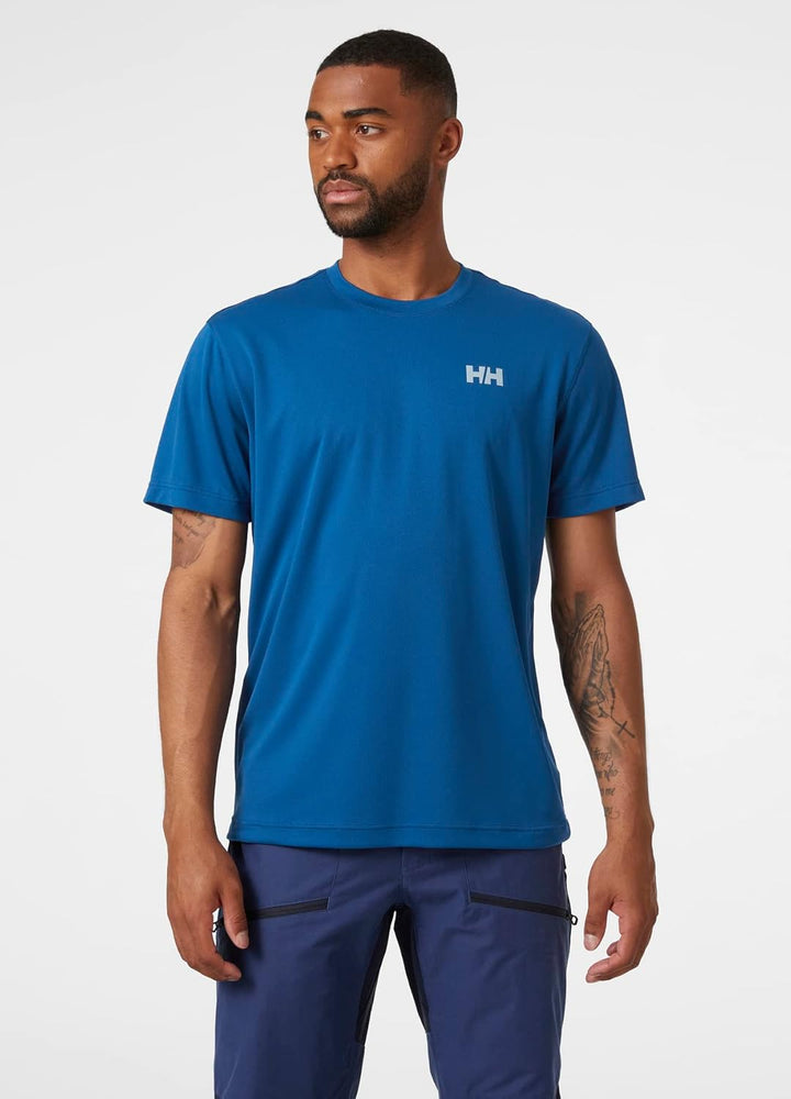 Helly Hansen Herren Verglas Shade T-Shirt S 606 Deep Fjord, S 606 Deep Fjord