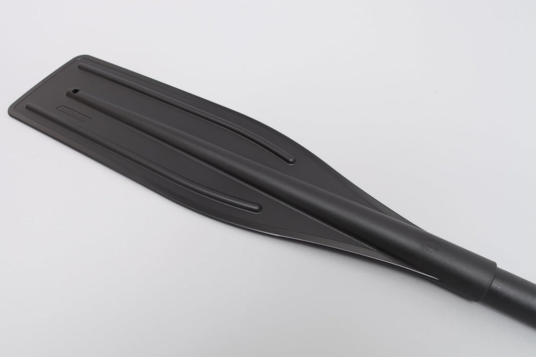 Borika 2 x Paddel (180cm) für Schlauchboote Schwarze Aluminiumstangen inkl. Paddelkopf