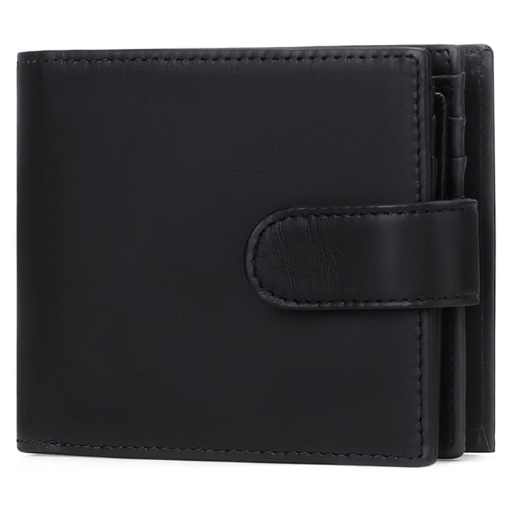 GAEKEAO Geldbörsen Herren Geldbörse aus echtem Leder Geldbörse mit RFID-Schutz Bifold Wallet, Geldbö