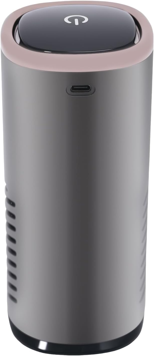 Luftreiniger mit Aromatherapie HEPA Luftfilter USB Powered Auto Luftreiniger tragbarer Luftreiniger
