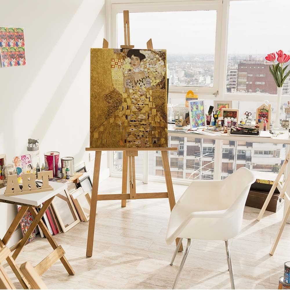 Artnapi Malen nach Zahlen Erwachsene mit Rahmen | DIY Handgemalt | Adele Bloch-Bauer Gustav Klimt |