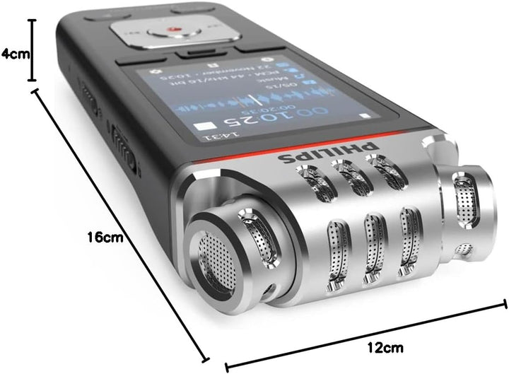 Philips VoiceTracer Audiorecorder Diktiergerät DVT6110, DVT7110 Single, Single