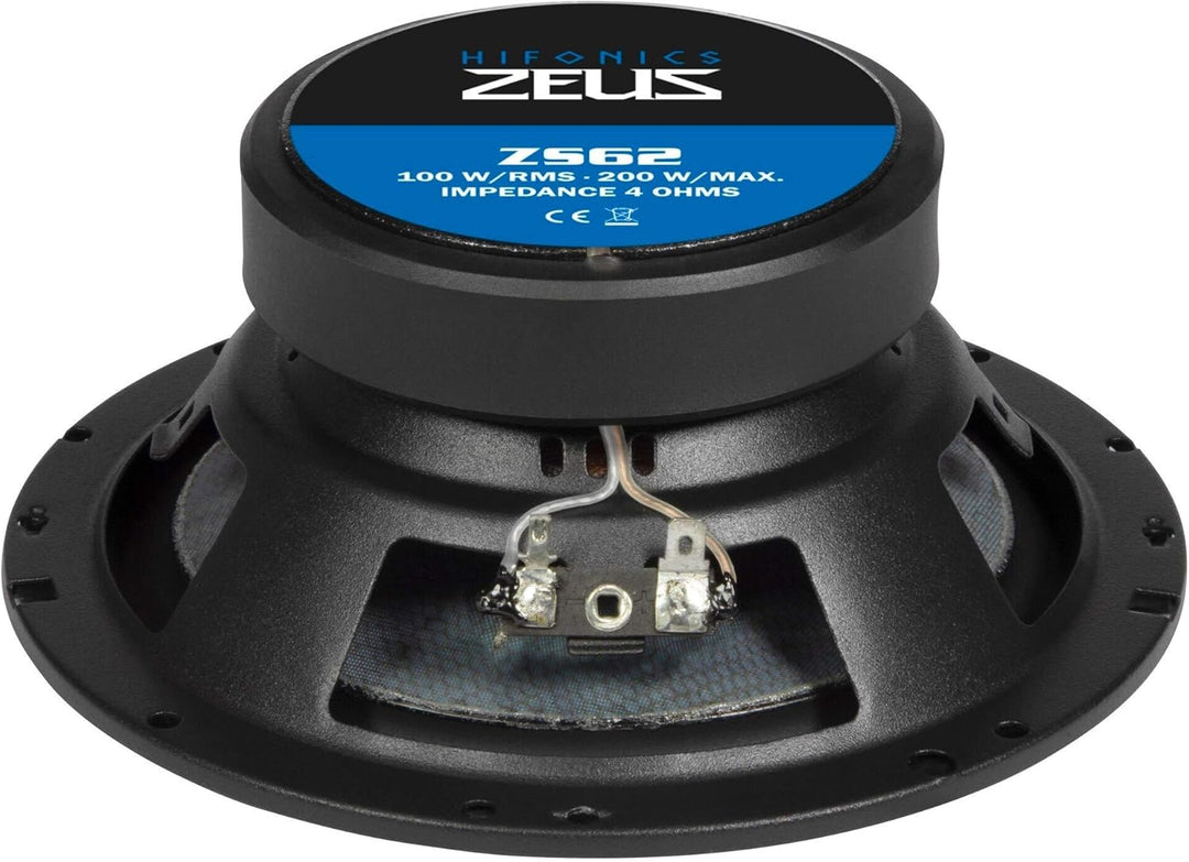 Hifonics ZS-62 2-Wege Koaxial-Einbaulautsprecher 200W Inhalt: 1St.