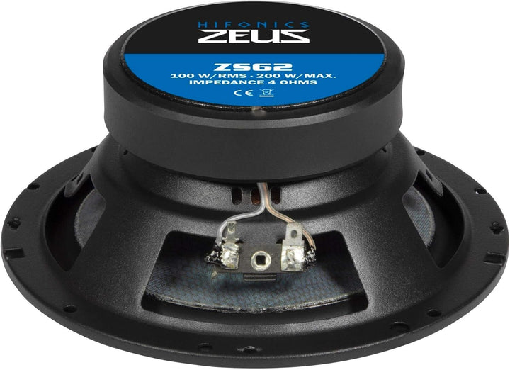 Hifonics ZS-62 2-Wege Koaxial-Einbaulautsprecher 200W Inhalt: 1St.