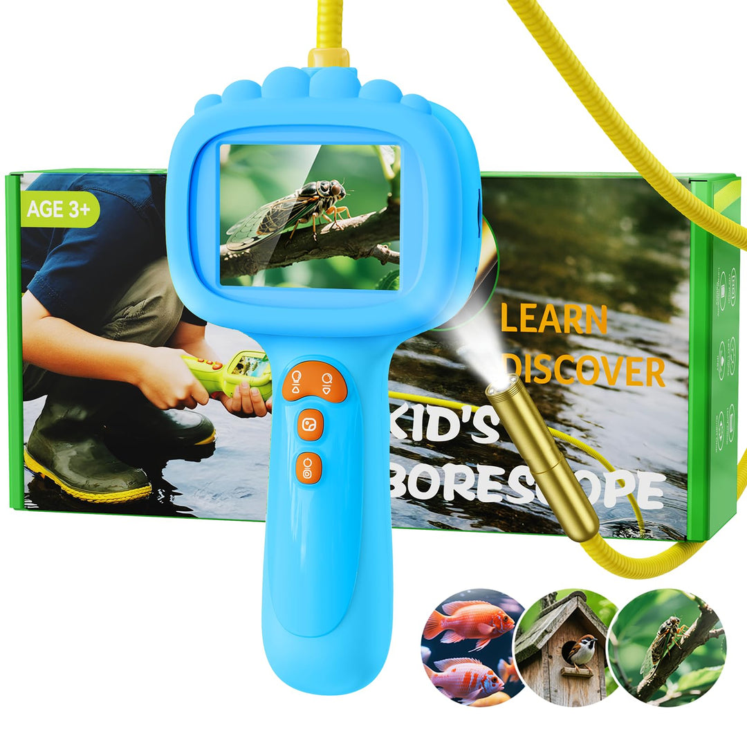 Endoskopkamera für Kinder, Ashfly 1080P Kinder Kamera, STEM Spielzeug für Outdoor Garten Camping Nat