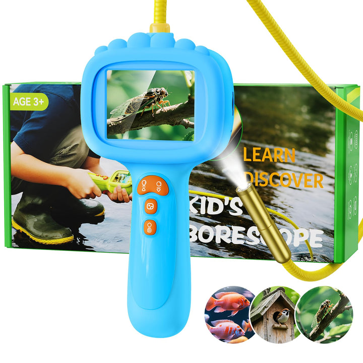 Endoskopkamera für Kinder, Ashfly 1080P Kinder Kamera, STEM Spielzeug für Outdoor Garten Camping Nat