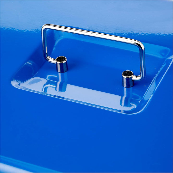 Burg-Wächter CB04BL Money 5030 Geldkassette, 30,5 cm, blau, 300 x 90 x 240mm 300 x 90 x 240mm Blau,