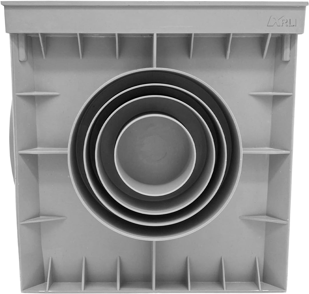 ARLI Revisionsschacht 300 x 300 x 300 mm Kontrollschacht mit Deckel - Hochwertiger Wartungsschacht f