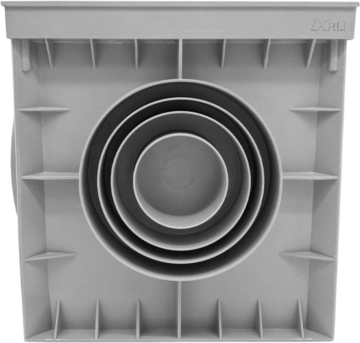 ARLI Revisionsschacht 300 x 300 x 300 mm Kontrollschacht mit Deckel - Hochwertiger Wartungsschacht f