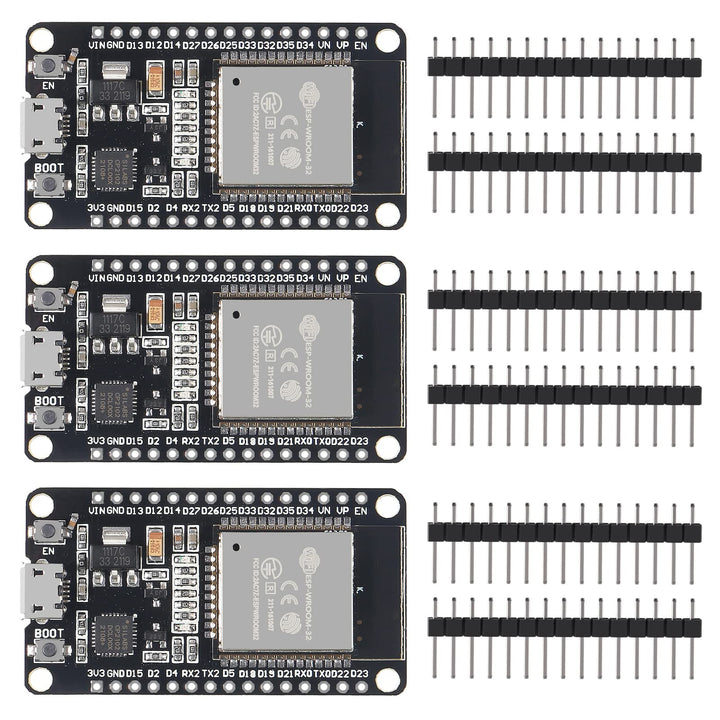 3 STÜCKE ESP32 ESP-32S WiFi Development Board Unassembled NodeMCU-32S Mikrocontroller Prozessor Inte