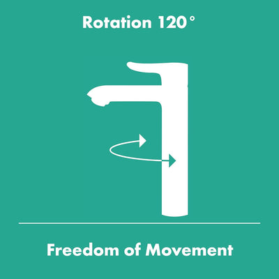 hansgrohe Tecturis S Fine - Waschtischarmatur schwenkbar mit Push-Open Ablauf, energiesparend (CoolS