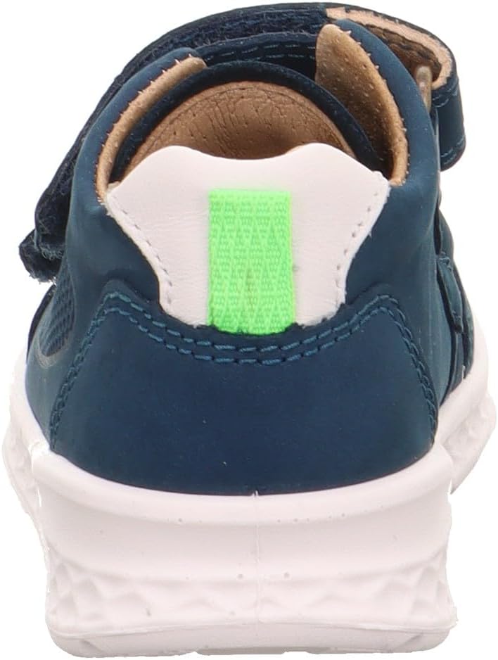 Superfit Baby-Jungen Breeze Lauflernschuh 20 EU Blau Grün 8000 1, 20 EU Blau Gr&#xFC;n 8000 1