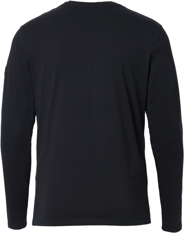 FORSBERG Longsleeve mit Audiowelle 4XL Schwarz, 4XL Schwarz