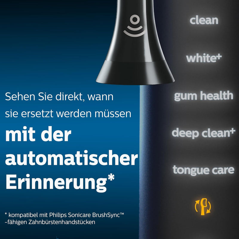 Philips Sonicare Original C3 Premium Plaque Defence Standard Schallzahnbürstenköpfe - 4er-Pack in Sc