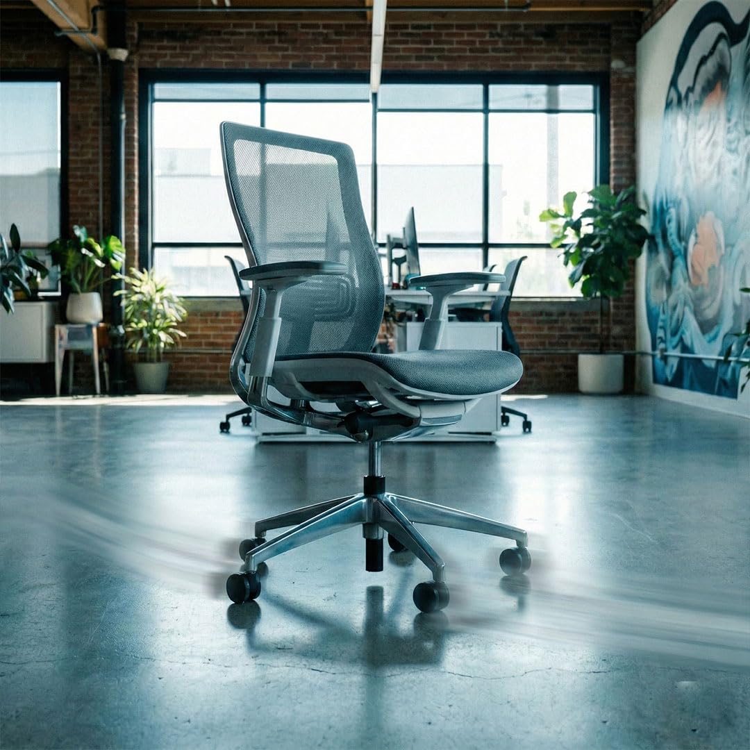 Set mit 5 Gummirollen für Bürostühle und Gaming, Rollen für alle Arten von Böden, belastbar bis 150