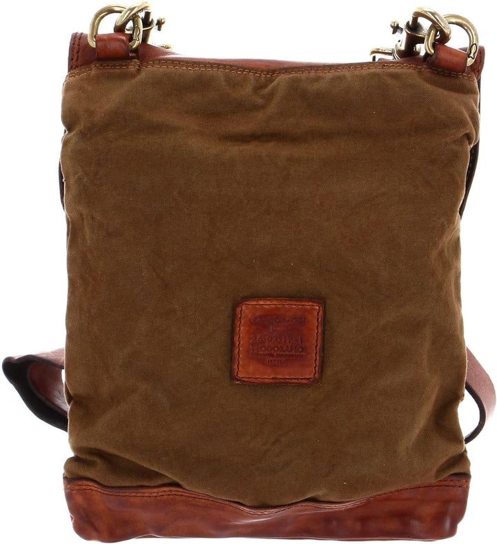 Campomaggi Crossbody Bag V.Militare + T/Cognac