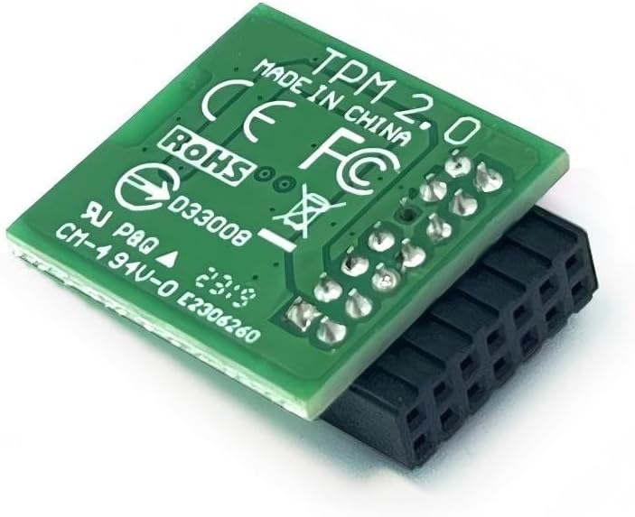 JINTAI TPM 2.0-Modul LPC 14-Pin mit Infineon SLB9665 Windows 11 Upgrade Ersatz für MSI für B450M-A P