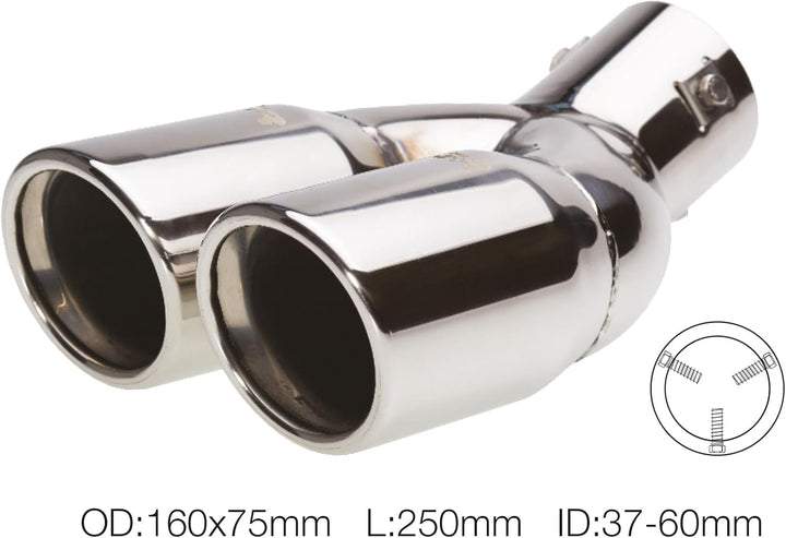 Simoni Racing TRX/14 Auspuff Universal, Inox