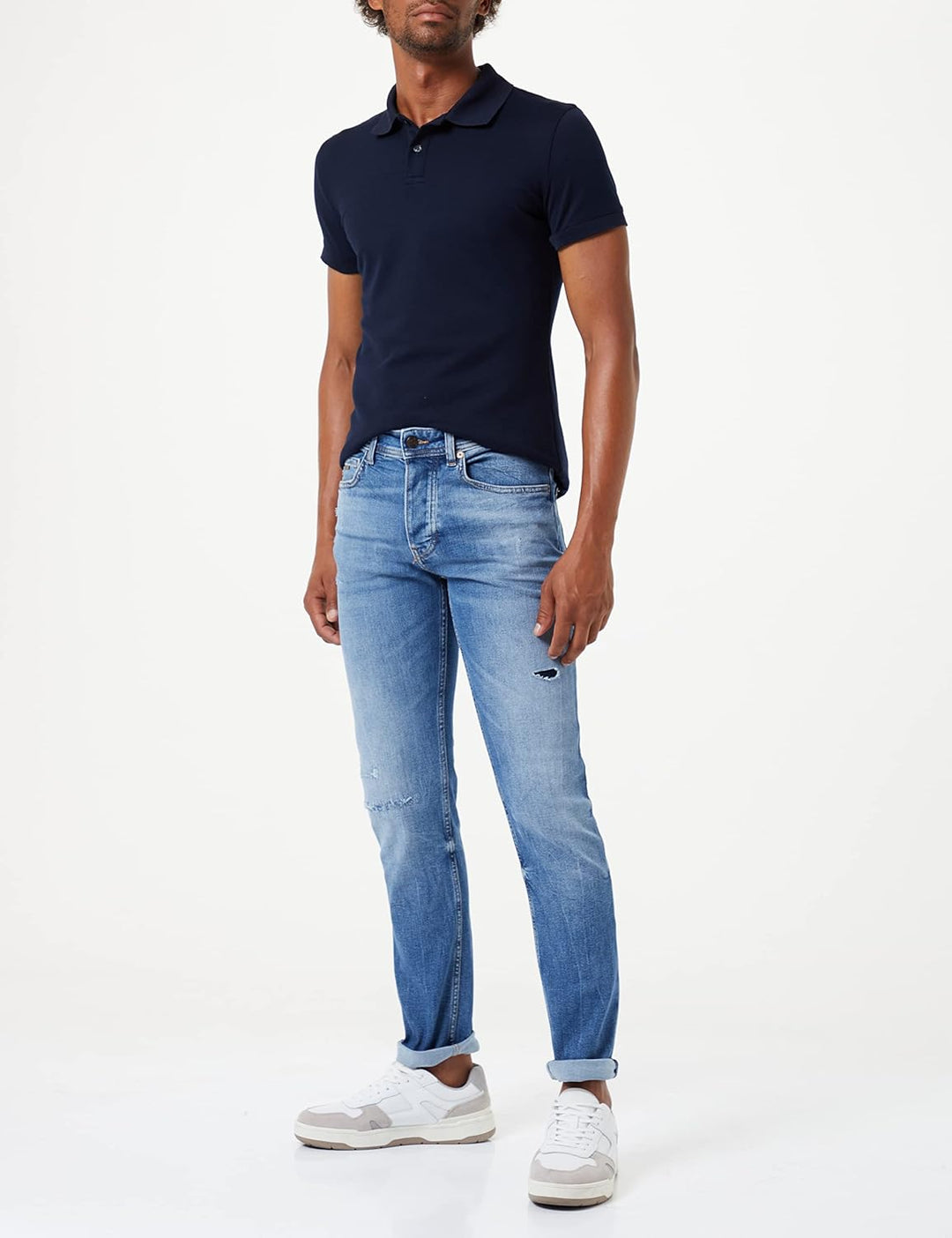 BOSS Herren Taber Zip Bc-c Jeans 38W / 34L Bright Blue, 38W / 34L Bright Blue