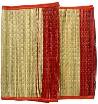 Pooja Aasan Puja asan Matte Puja Asana für Mandir Kusha Asan Madurkathi/Kusha Grass/Korai Pai 45,7 x