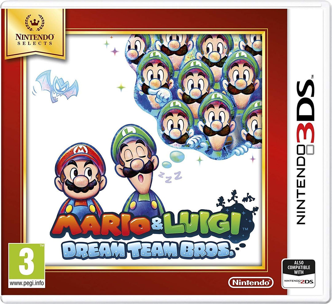 Nintendo Selects - Mario and Luigi: Dream Team Bros (Nintendo 3DS) Single, Single
