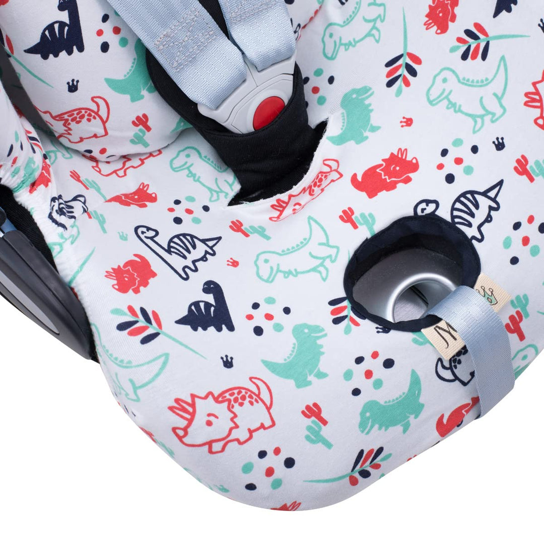 JYOKO KIDS Bezug für Autositz kompatibel mit Cybex Aton Cloud- Q-M-2-4-5, aus Baumwolle (Cloud Q-M,
