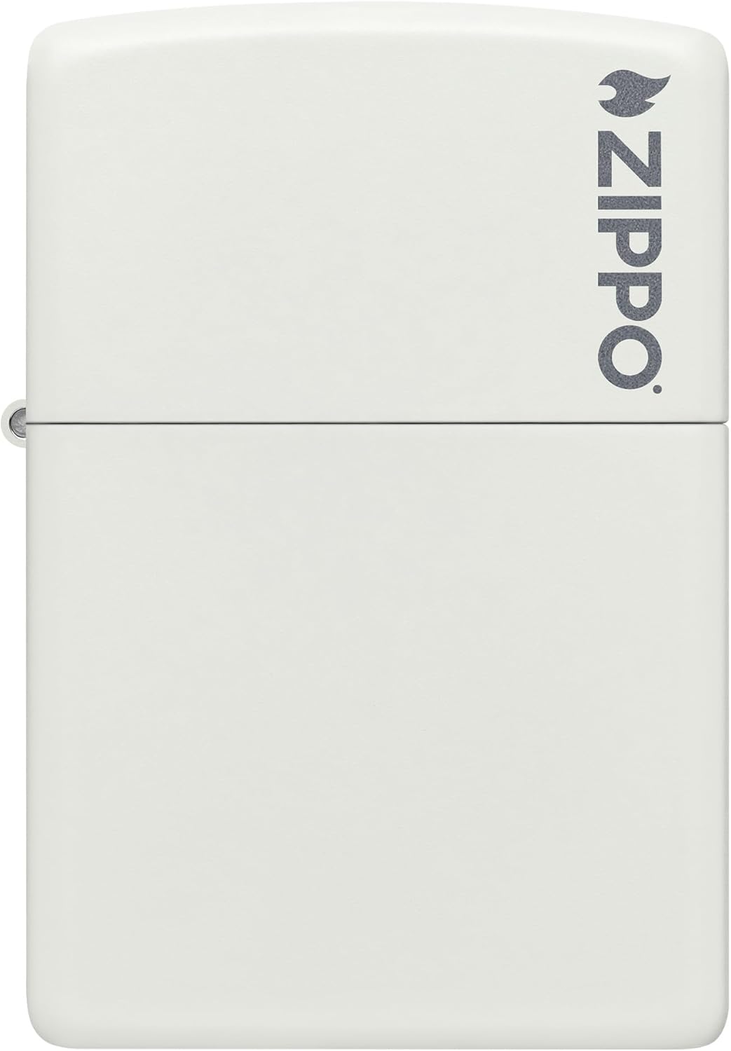 Zippo Feuerzeug 60001270 Log Benzinfeuerzeug, Messing, White Matte 1 - Pack, 1 - Pack