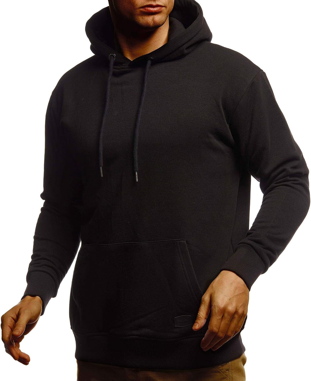 Leif Nelson Herren Hoodie Pullover mit Kapuze Oversize Kapuzenpullover für Männer Pulli Longsleeve S