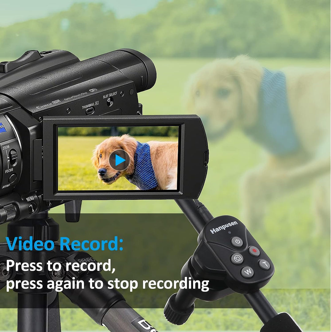 Camcorder Zoom Remote Controller Zoom Fernbedienung für Camcorder, Verschlussauslöser & Video Aufneh