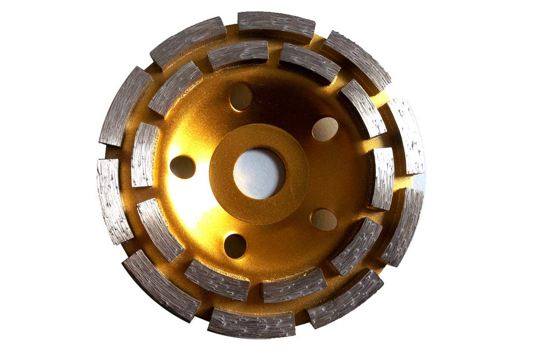 Diamantschleifteller Schleifscheiben Ø 115-230 mm 22.23mm Loch Schleiftopf mit Doppel Zahn (Doppel Z