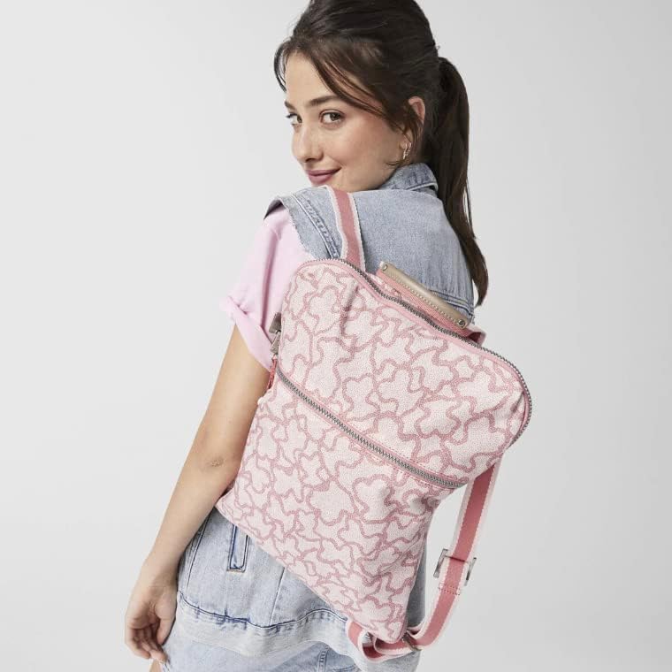 Rucksack KAOS Leinen in der Farbe Rosa
