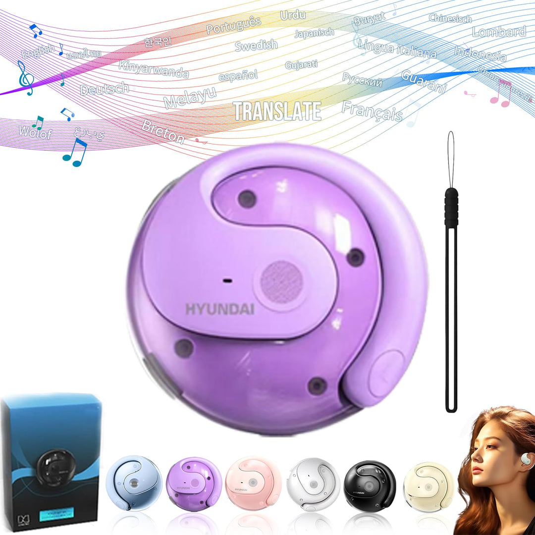 Usper Hy-T26 Pro üBersetzer KopfhöRer, Bluetooth üBersetzungskopfhöRer, Echtzeit Translation Kabello