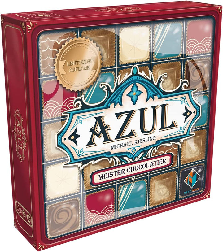 Next Move Games | Azul – Meister-Chocolatier | Familienspiel | Brettspiel | 2-4 Spieler | Ab 8+ Jahr