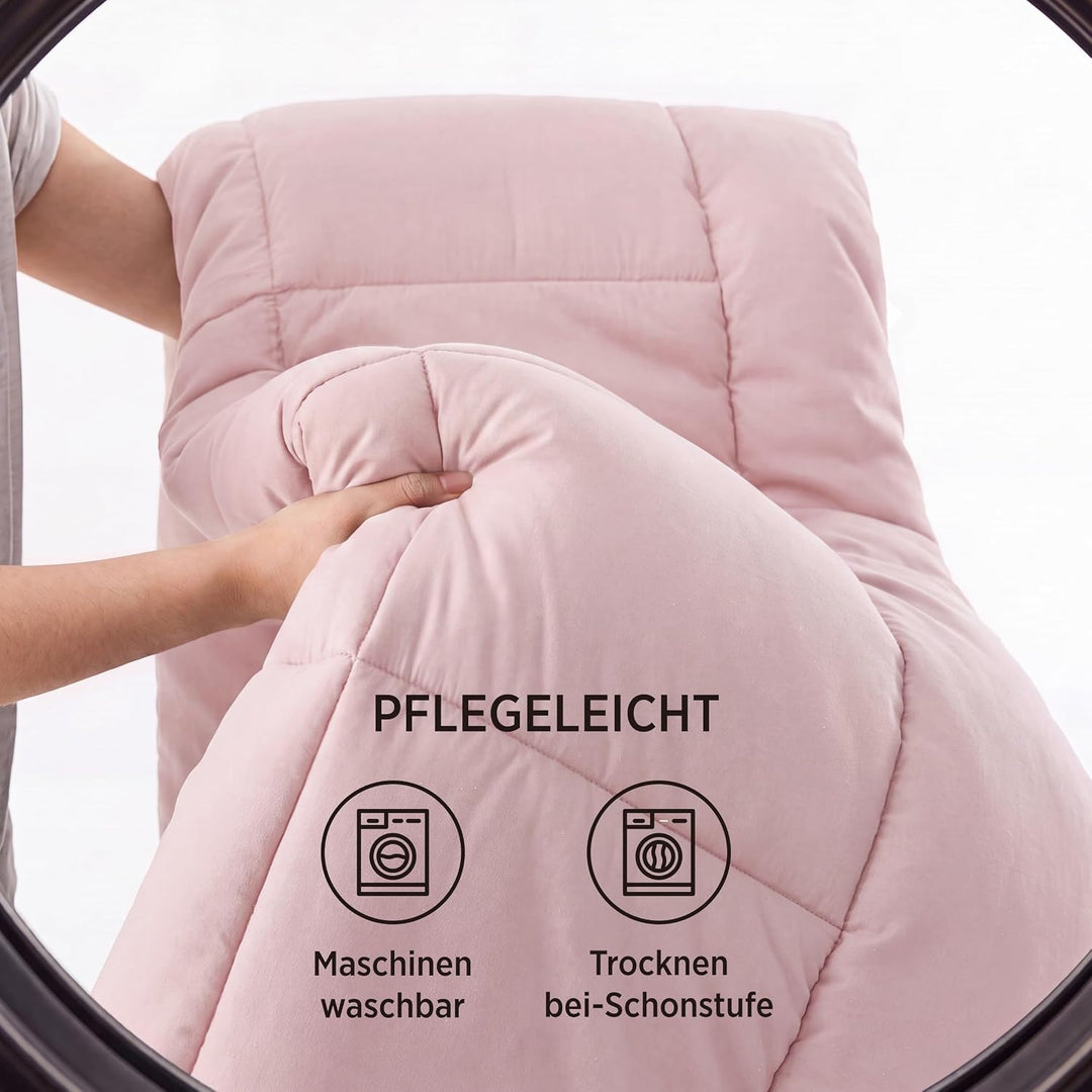 BEDSURE Bettdecke Ohne Bezug 135x200 - Bettdecke 135x200 für Allergiker, Warm &amp; Gemütlich Ganzjahres