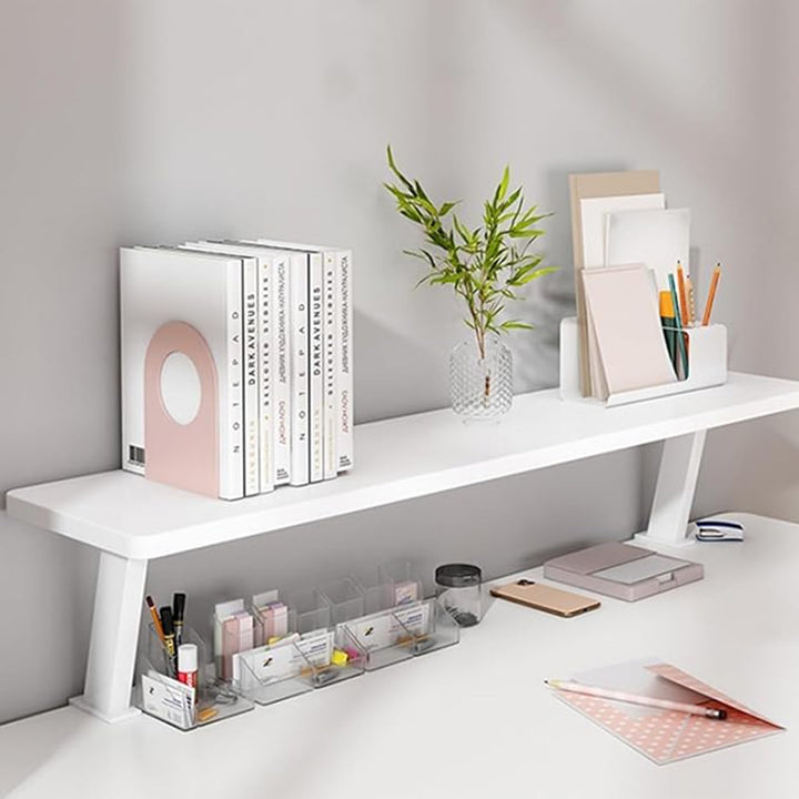 EZAYMSNY Klemmbares Schreibtisch Organizer Regal, Adjustable Desk Shelf Clamp Tischverlängerung Mobi