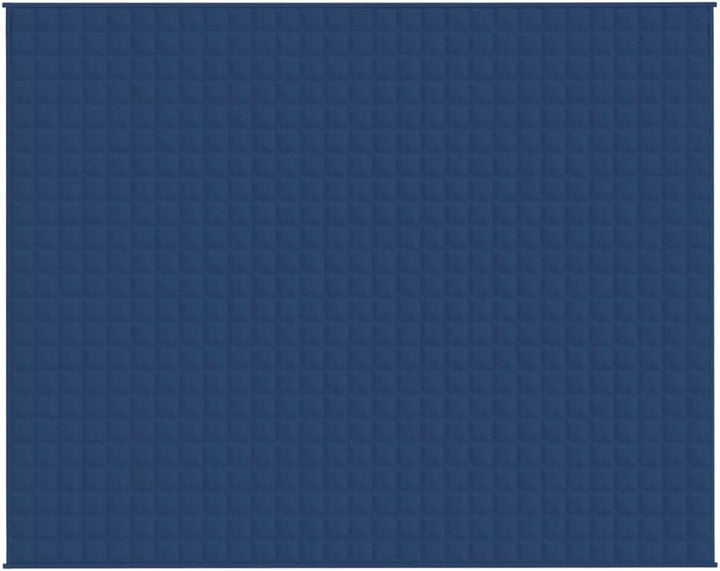 Homgoday Gewichtete Decke Blau 235x290 cm 11 kg Stoff, Möbeldekor Warme und Bequeme Decke, Hochwerti