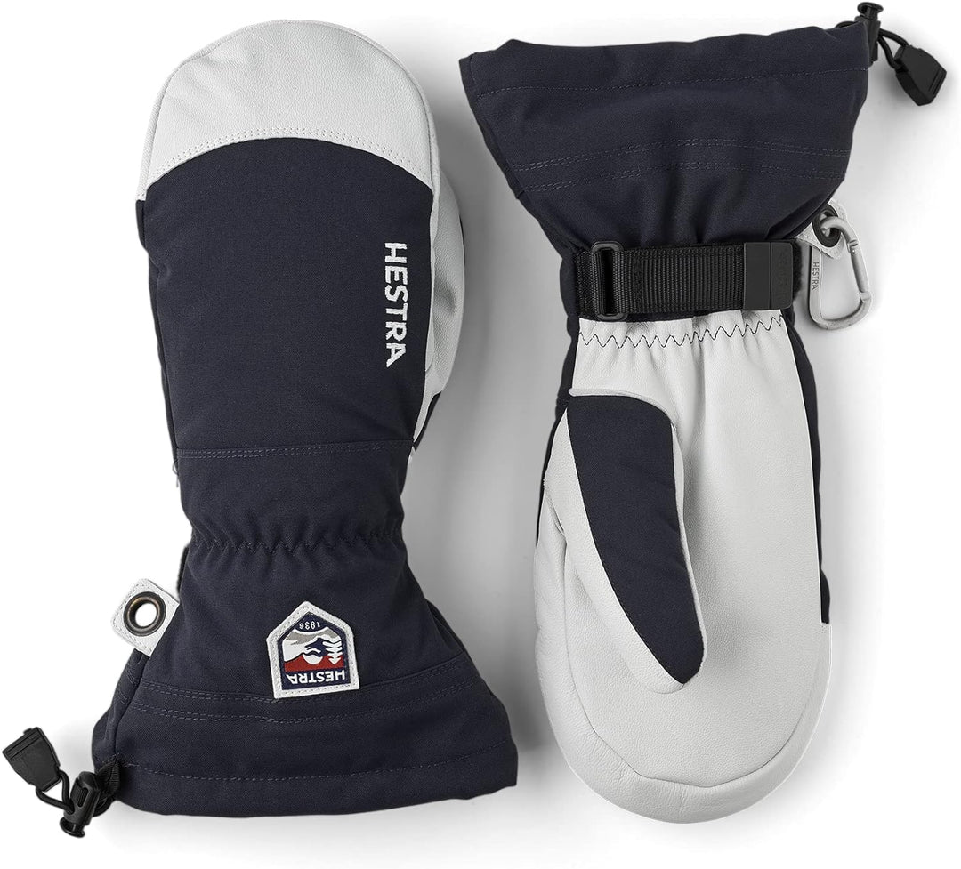 HESTRA Herren-Armee-Heli-Ski-Handschuhe aus Leder 7 navy, 7 navy