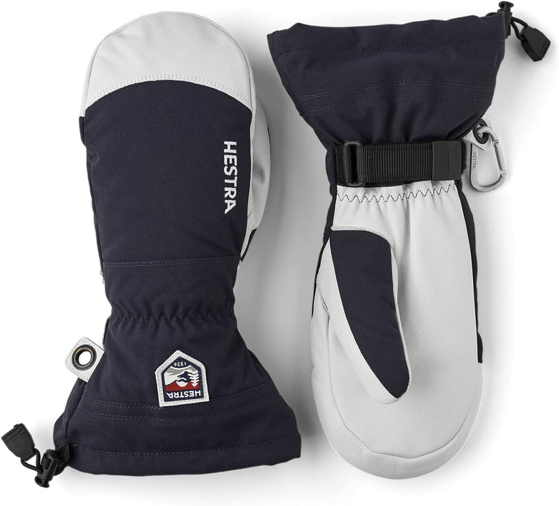 HESTRA Herren-Armee-Heli-Ski-Handschuhe aus Leder 7 navy, 7 navy