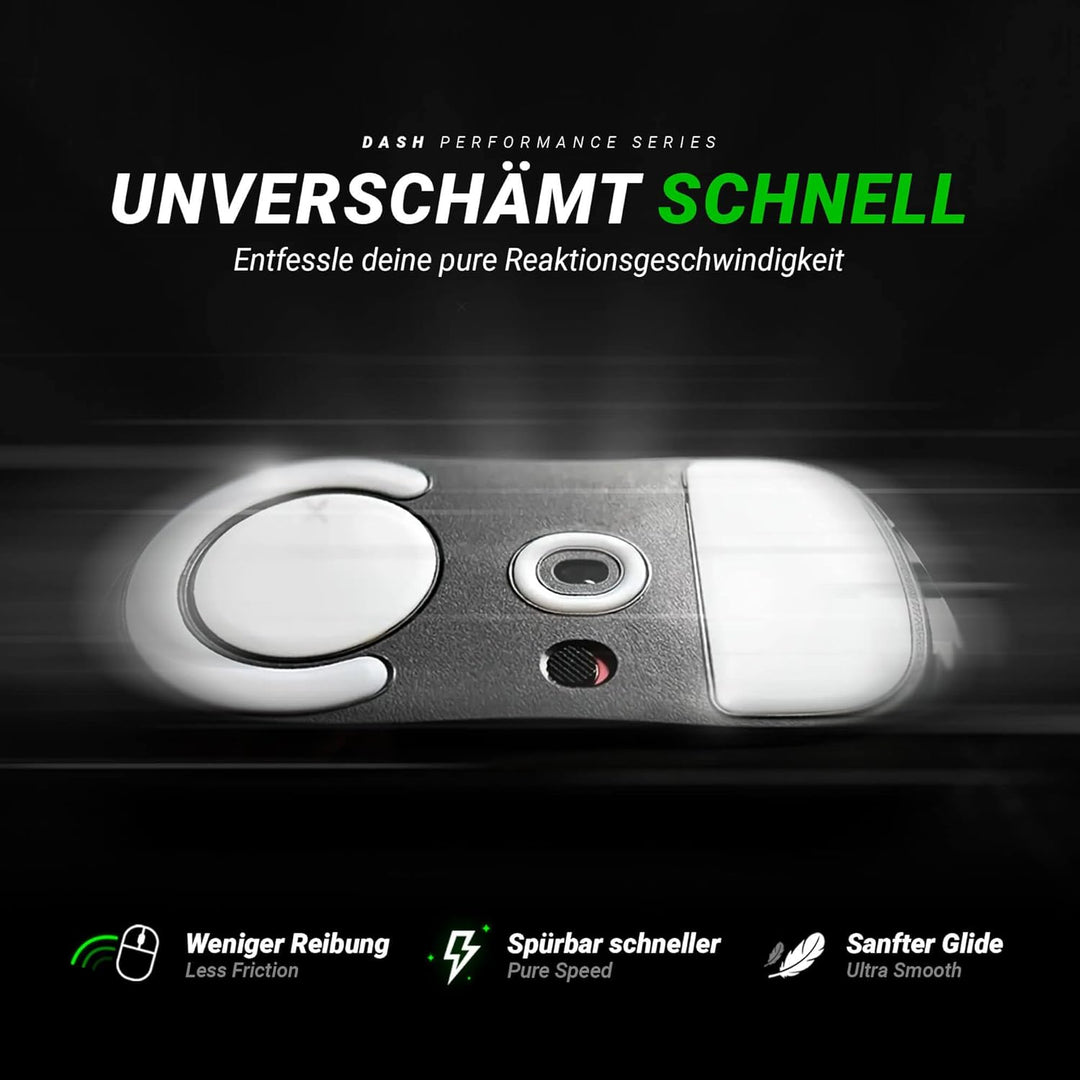 SensoryBoost DPS Glides (2er Set) kompatibel mit Logitech G PRO Wireless, G PRO 2 Lightspeed - Ultra