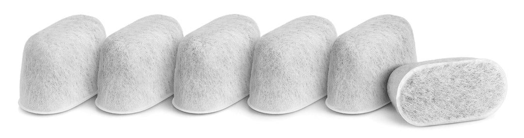 GASTROBACK Premium Wasserfilter für Siebträgermaschinen – 6er Pack, Aktivkohlefilter-Technologie, Ko