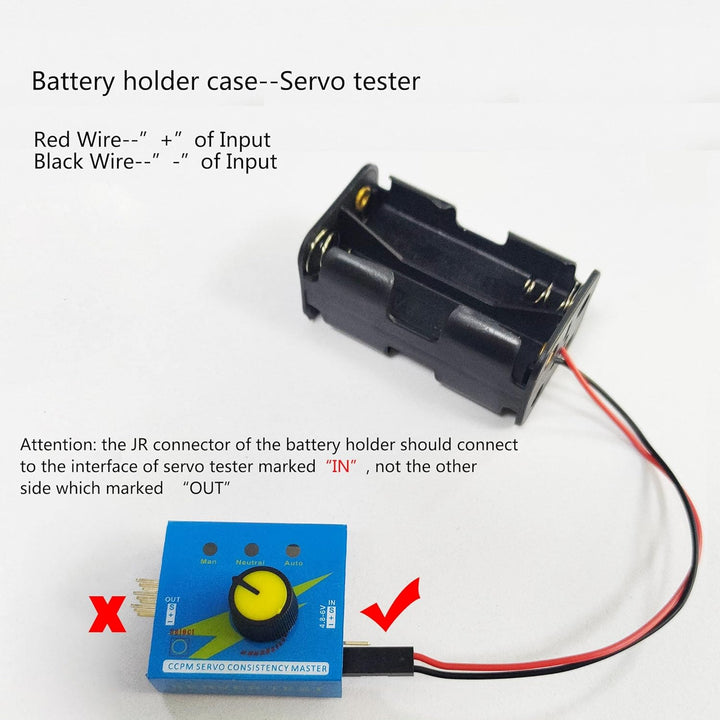 Micro Servo Tester Kit,9g Servo Motor 360°+3CH Digital Servo Tester ESC Speed Controller Checker+AA