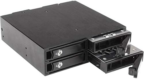StarTech.com 4x Festplatten Wechselrahmen für 2,5 Zoll SATA / SAS Laufwerke - Mobile Rack Backplane