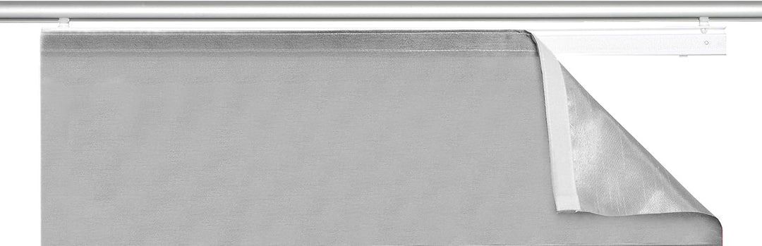 Home Fashion Schiebewand, Stoff, Grau