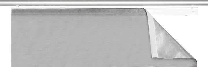 Home Fashion Schiebewand, Stoff, Grau