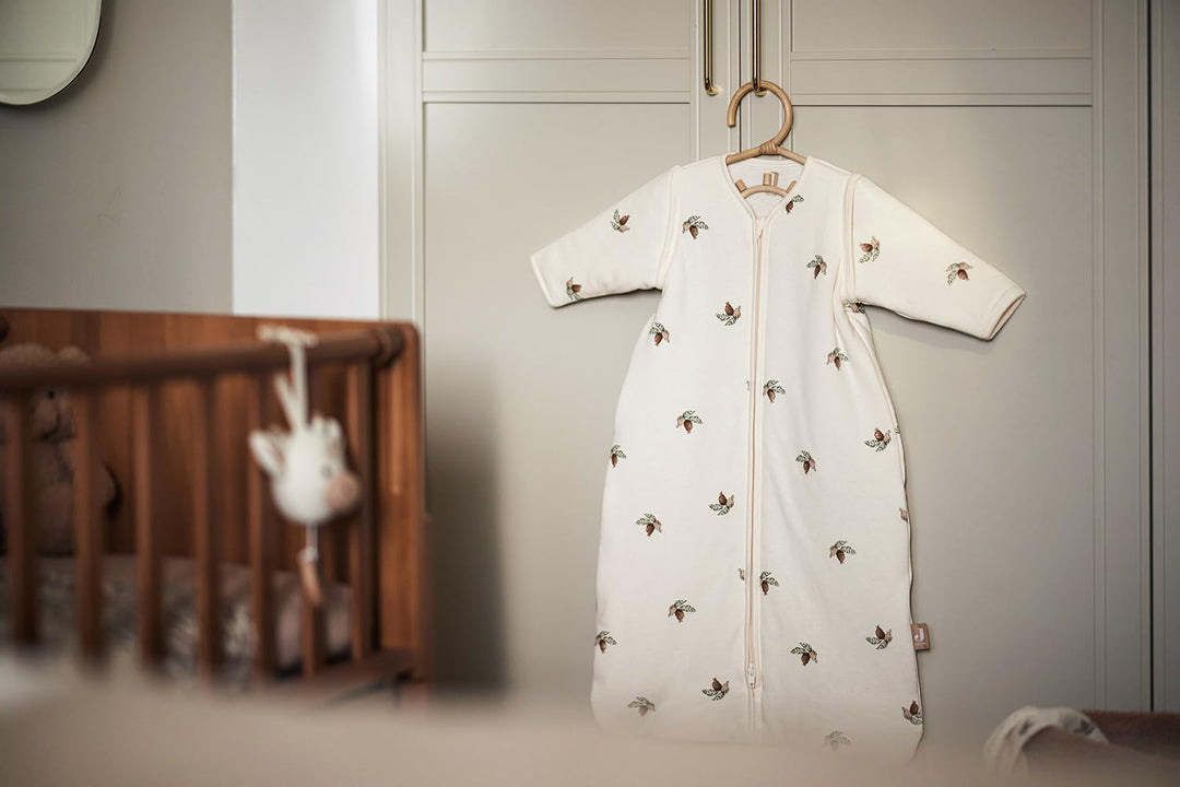 Jollein Baby Boys, Baby Girls, Unisex Baby abnehmbare Ärmel 90cm Rosehip Schlafsack